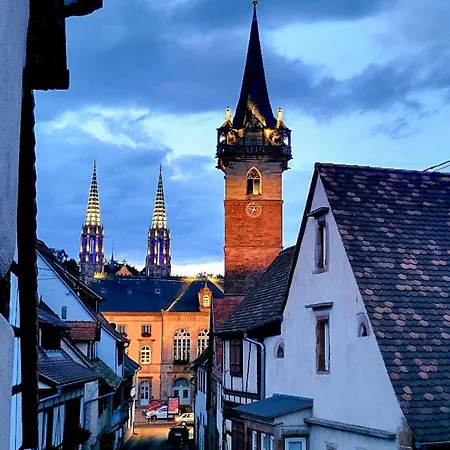La Tour De La Chapelle - Parking Prive Panzió Obernai